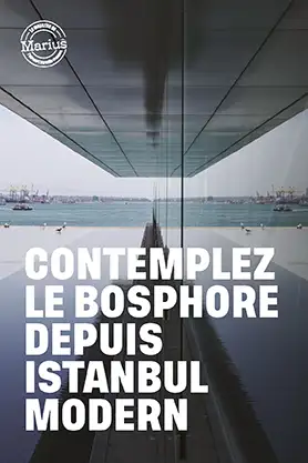 Contemplez le Bosphore depuis Istanbul Modern
