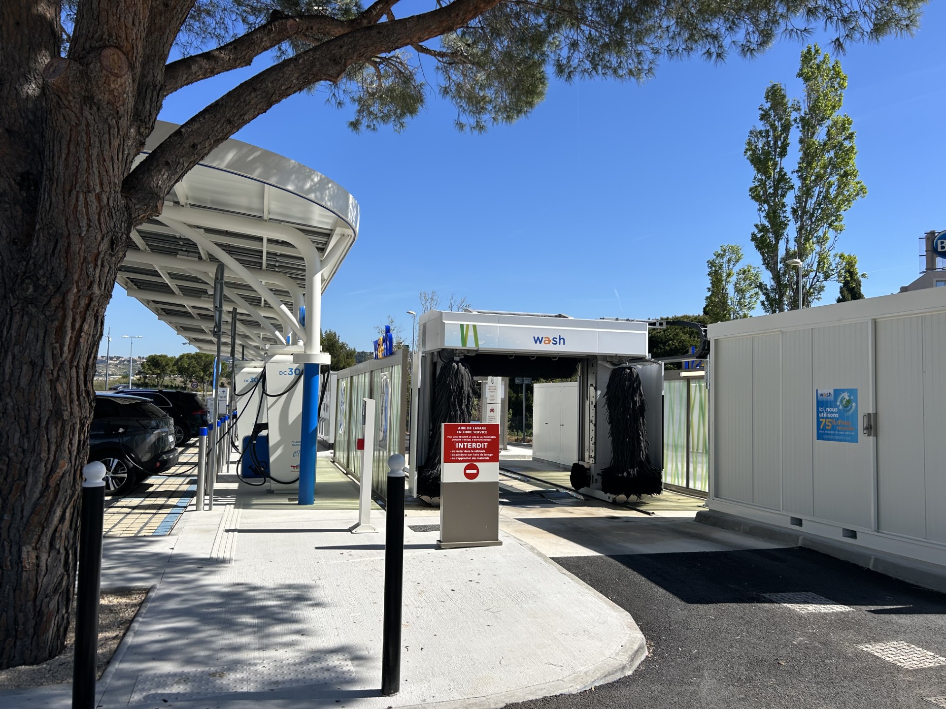 Station de lavage 