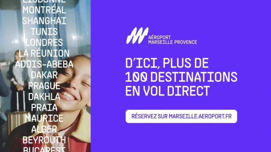 Plus de 100 destinations en vol direct au départ d'AMP Plus de 100 destinations en vol direct au départ d'AMP