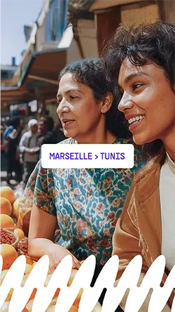 Vol direct Marseille Tunis