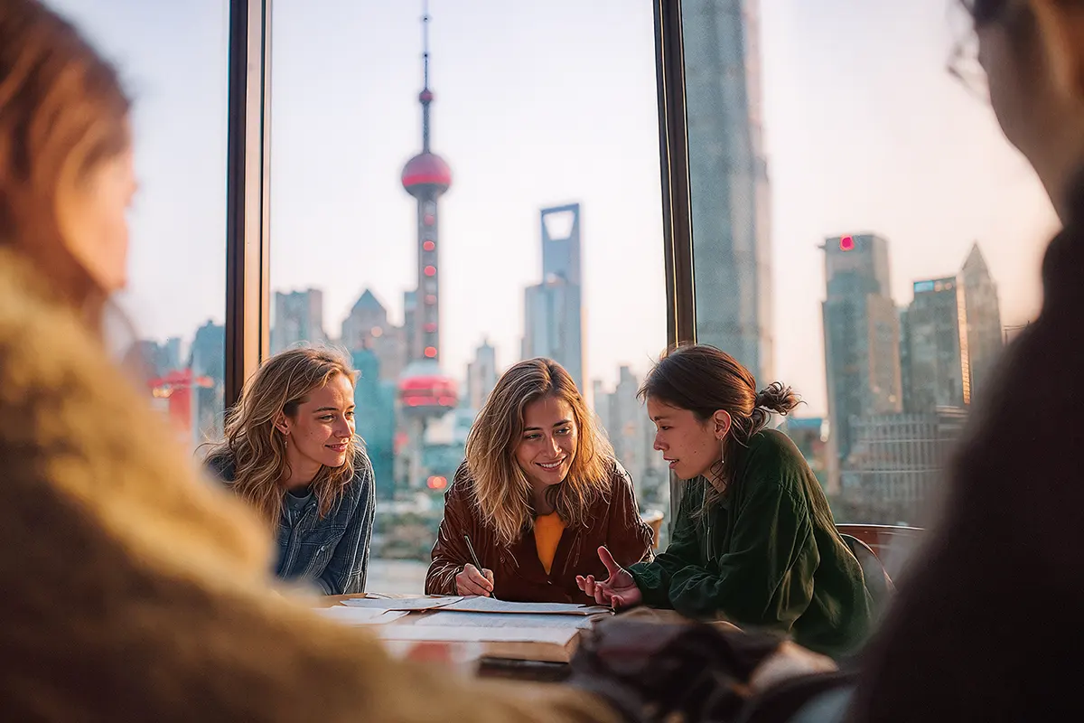 Shanghai en direct de Marseille
