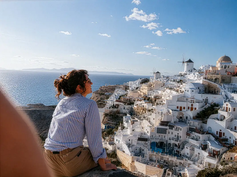Santorin, Grèce