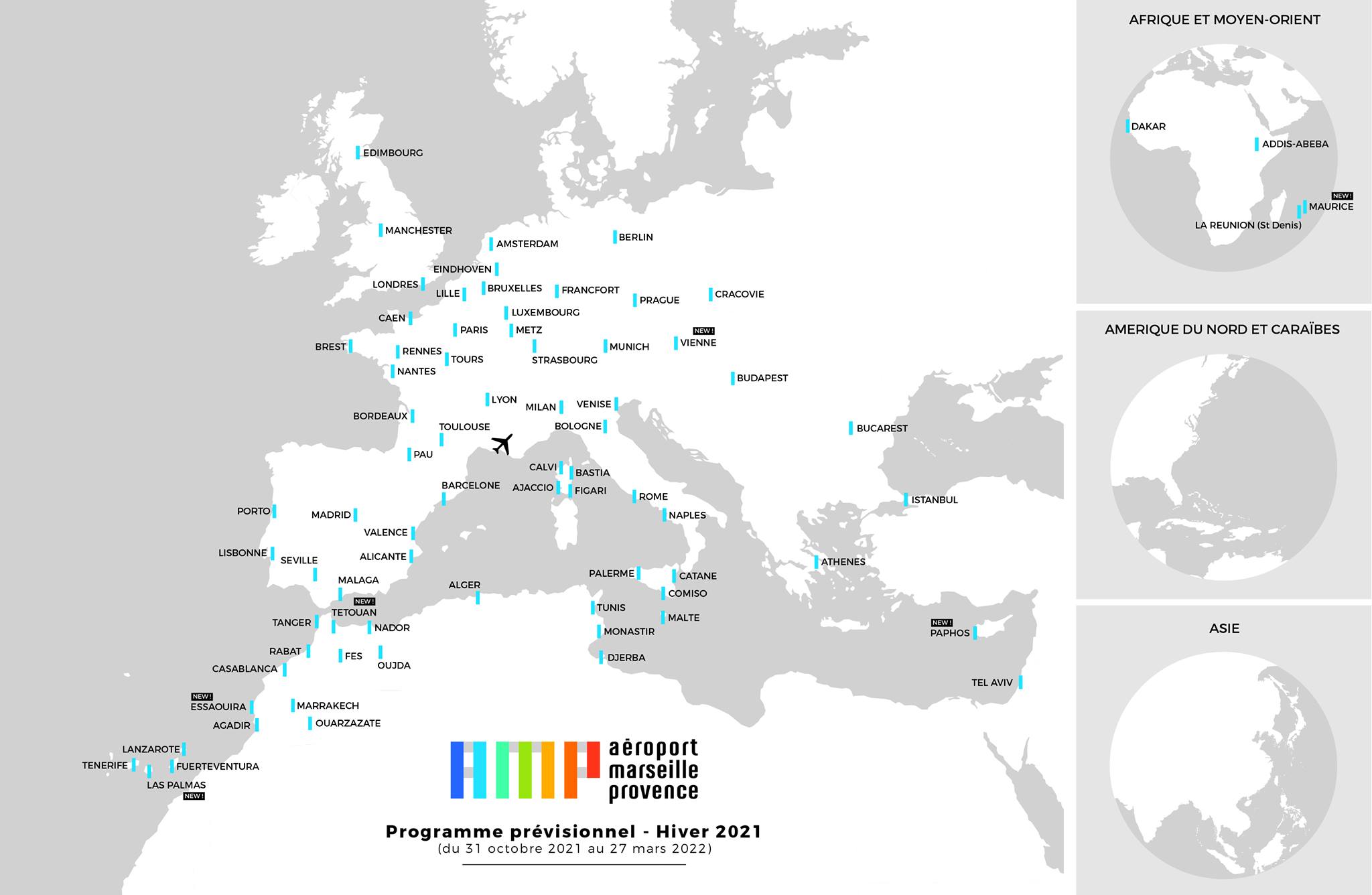 Aeroport Marseille Provence Voyages 2021