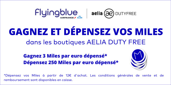 Aelia duty free & Flying blue