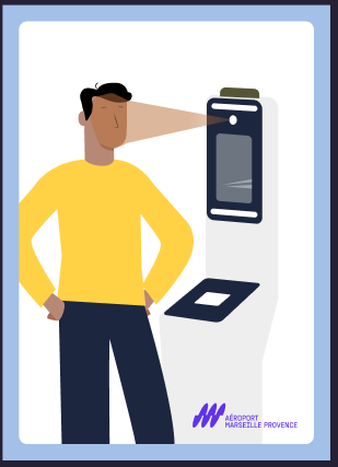 Parcours biométrique aéroport Marseille Parcours biométrique aéroport Marseille